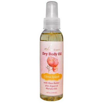 Madre Labs, Dry Body Oil, Citrus Splash 118ml