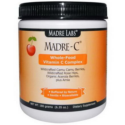 Madre Labs, Madre-C, Whole-Food Vitamin C Complex 180g