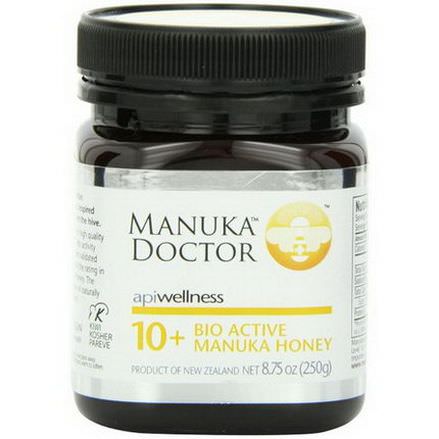 Manuka Doctor, Apiwellness, 10+ Bio Active Manuka Honey 250g