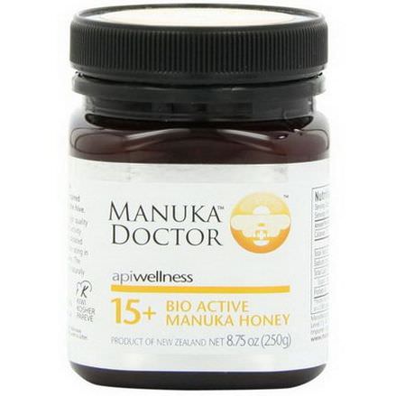 Manuka Doctor, Apiwellness, 15+ Bio Active Manuka Honey 250g