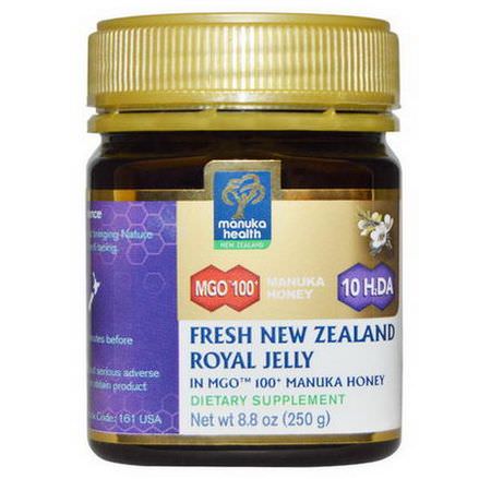 Manuka Health, Fresh New Zealand Royal Jelly in MGO 100+ Manuka Honey 250g