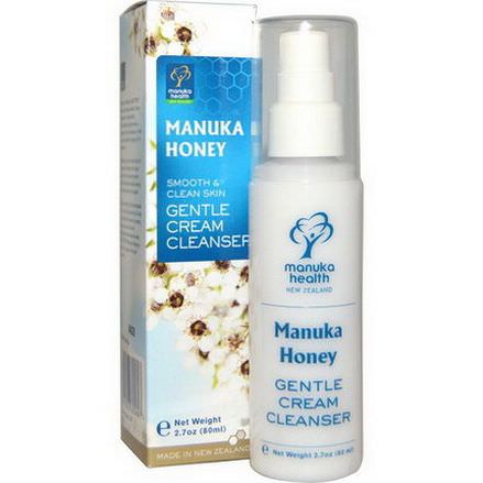 Manuka Health, Manuka Honey, Gentle Cream Cleanser 80ml