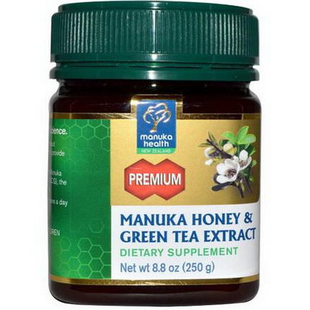 Manuka Health, Manuka Honey&Green Tea Extract 250g