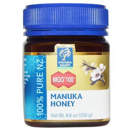 Manuka Health, Manuka Honey, MGO 100+ 250g