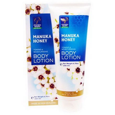 Manuka Health, Manuka Honey Toning&Moisturizing Body Lotion 200ml