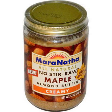 MaraNatha, Maple Almond Butter, Creamy 340g