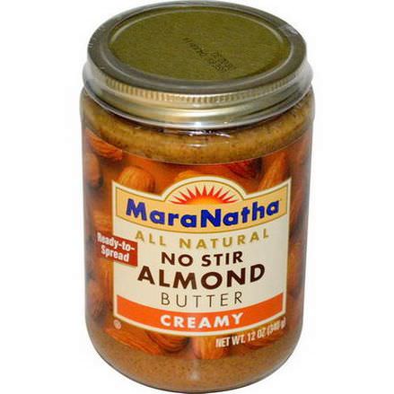 MaraNatha, No Stir Almond Butter, Creamy 340g