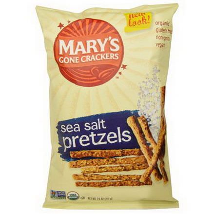 Mary's Gone Crackers, Organic, Stick&Twigs Pretzels, Sea Salt 212g