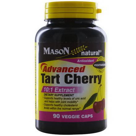 Mason Vitamins, Advanced Tart Cherry, 10:1 Extract, 90 Veggie Caps
