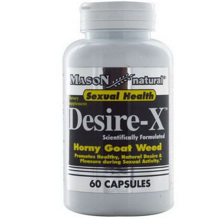 Mason Vitamins, Desire-X, Horny Goat Weed, 60 Capsules