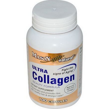 Mason Vitamins, Ultra Collagen Beauty Formula, 100 Capsules
