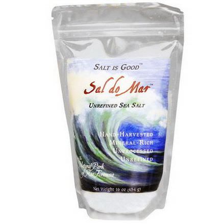 Mate Factor, Sal do Mar, Unrefined Sea Salt 454g