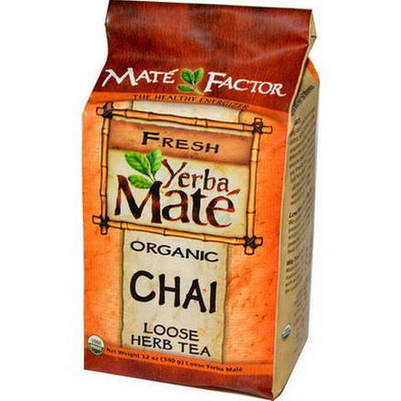Mate Factor, Yerba Mate, Organic Chai, Loose Herb Tea 340g