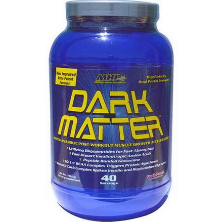 Maximum Human Performance, LLC, Dark Matter, Muscle Growth Accelerator, Fruit Punch 1460g