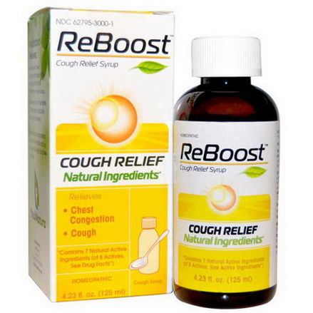 MediNatura, ReBoost, Cough Relief Syrup 125ml