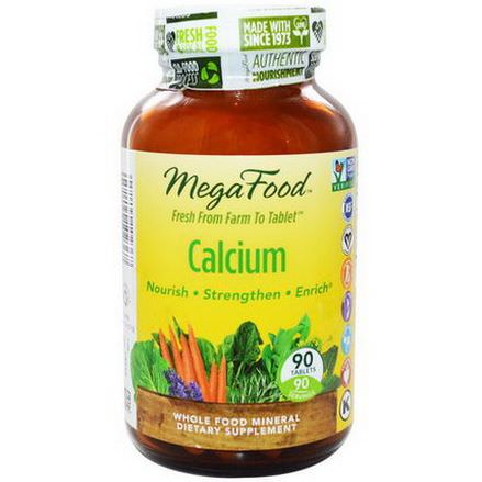 MegaFood, Calcium, 90 Tablets