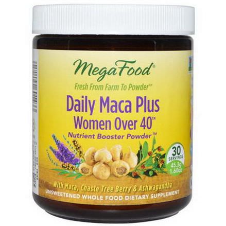 MegaFood, Daily Maca Plus, Women Over 40 45.3g