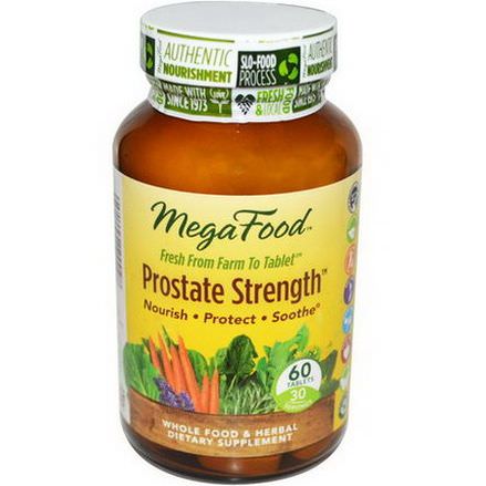 MegaFood, Prostate Strength, 60 Tablets