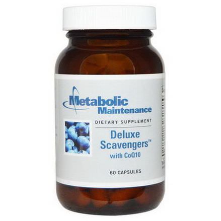 Metabolic Maintenance, Deluxe Scavengers with CoQ10, 60 Capsules