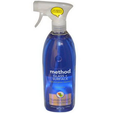 Method, Glass Surface, Natural Glass Cleaner, Mint 828ml