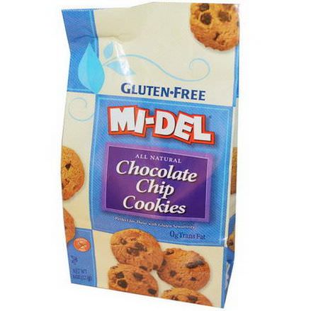 Mi-Del Cookies, Gluten Free Chocolate Chip Cookies 227g