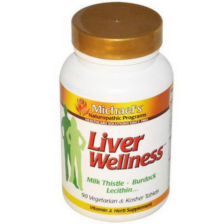 Michael's Naturopathic, Liver Wellness, 90 Veggie Tablets