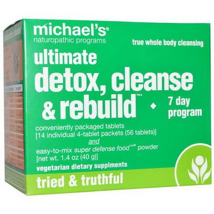 Michael's Naturopathic, Ultimate Detox, Cleanse&Rebuild, 7 Day Program