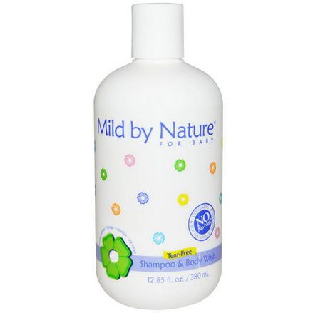 Mild By Nature, For Baby, Tear-Free Shampoo&Body Wash 380ml