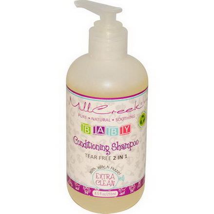 Mill Creek, Baby Conditioning Shampoo, Extra Clean 255ml