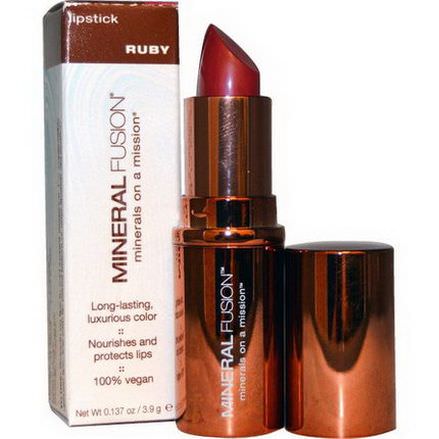 Mineral Fusion, Lipstick, Ruby 3.9g