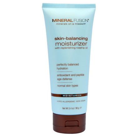 Mineral Fusion, Skin-Balancing Facial Moisturizer, For Normal Skin Types 96g