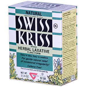 Modern Products, Swiss Kriss Herbal Laxative, Flake Form 92g