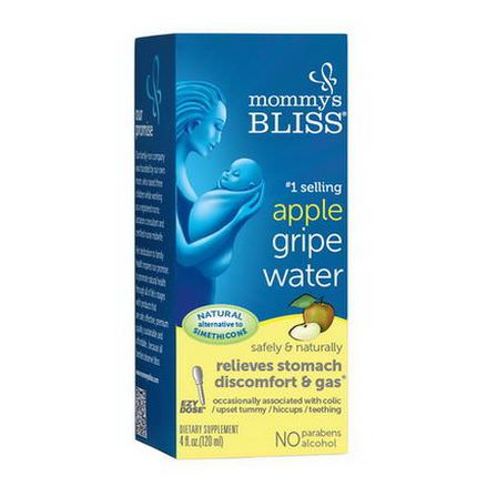Mommy's Bliss, Gripe Water, Apple 120ml