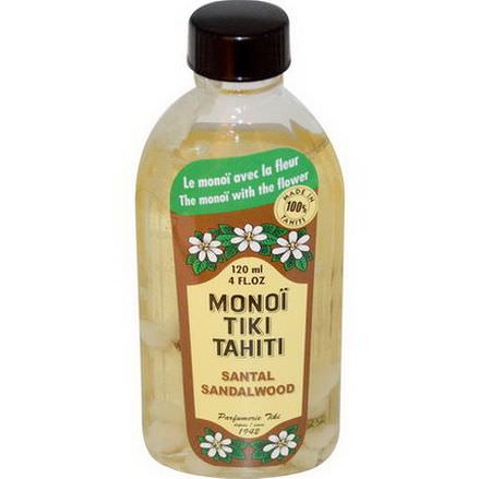 Monoi Tiare Tahiti, Monoi Tiki Tahiti, Sandalwood 120ml