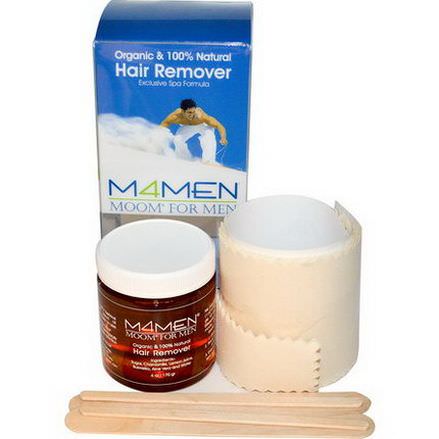 Moom, Organic Moom For Men, Hair Remover Kit 170g