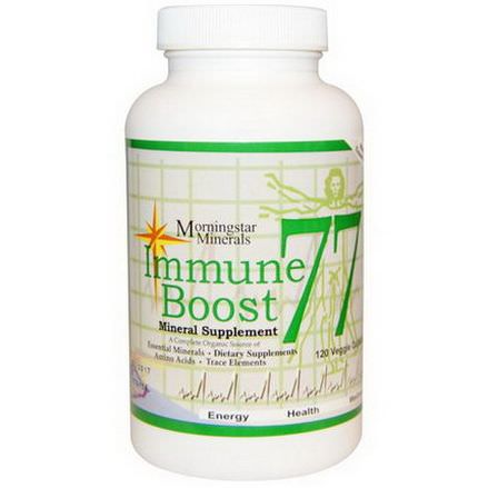 Morningstar Minerals, Immune Boost 77, Mineral Supplement, 120 Veggie Caps