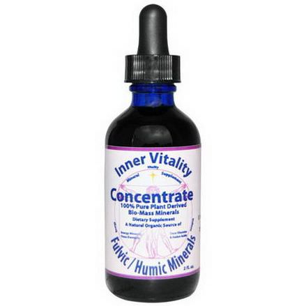 Morningstar Minerals, Inner Vitality, Concentrate, Fulvic/Humic Minerals, 2 fl oz