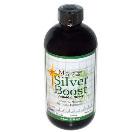 Morningstar Minerals, Silver Boost, Colloidal Silver 236ml