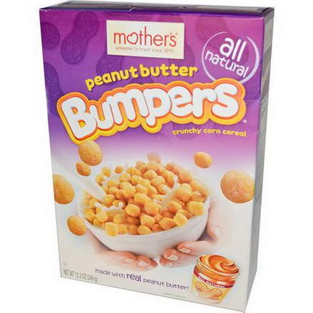 Mother's, Bumpers, Crunchy Corn Cereal, Peanut Butter 349g