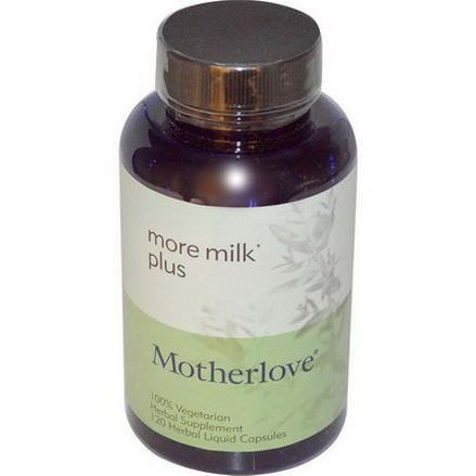 Motherlove, More Milk Plus, 120 Herbal Liquid Caps
