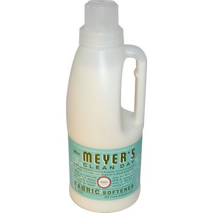 Mrs. Meyers Clean Day, Fabric Softener, Basil Scent 946ml