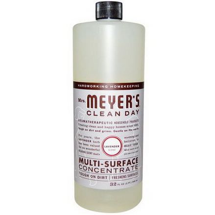 Mrs. Meyers Clean Day, Multi-Surface Concentrate, Lavender Scent 946ml