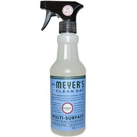 Mrs. Meyers Clean Day, Multi-Surface Everyday Cleaner, Bluebell Scent 473ml