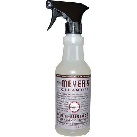 Mrs. Meyers Clean Day, Multi-Surface Everyday Cleaner, Lavender Scent 473ml