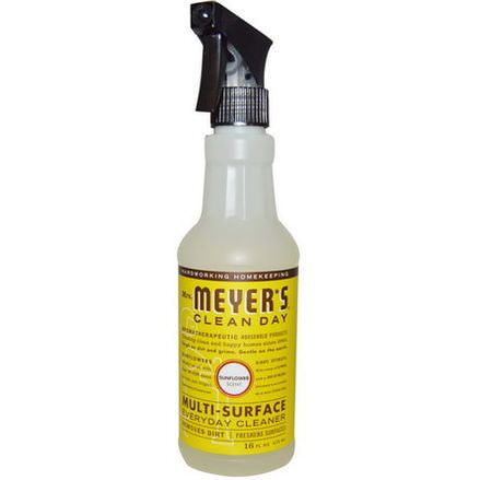 Mrs. Meyers Clean Day, Multi-Surface Everyday Cleaner, Sunflower Scent 473ml