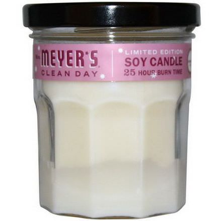 Mrs. Meyers Clean Day, Scented Soy Candle, Cranberry Scent 140g