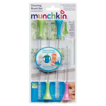 Munchkin, Cleaning Brush Set, 8 Piece Kit