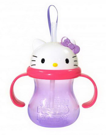 Munchkin, Hello Kitty Straw Cup, 8 oz