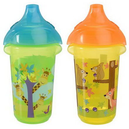 Munchkin, Insulated Sippy Cups, 2 Cups 266ml Each