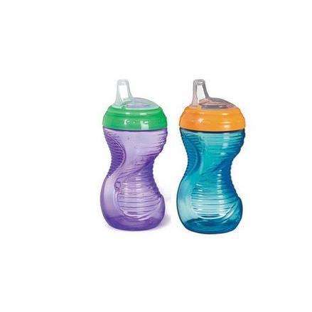Munchkin, Mighty Grip, Spill-Proof Cups, 2 Cups 296ml Each